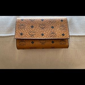 MCM tri-fold wallet
